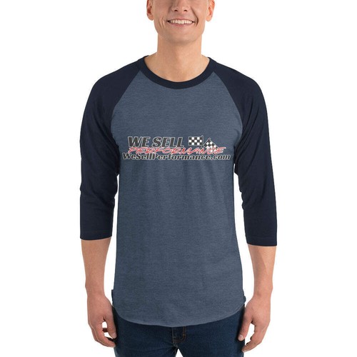 WeSellPerformance 3/4 Sleeve Raglan Shirt - Multiple Sizes & Colors - Foto 22 di 77
