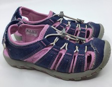 Khombu Slingback Fisherman Sandals Girls 2M Julis BluePink Close Toe