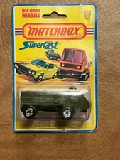 1975 Matchbox Superfast Personnel Carrier #54 NEW on Card