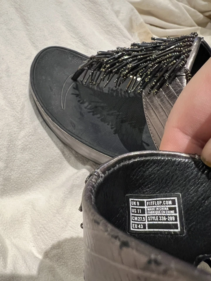 Fit Flop Size 11 Cha Cha Nimbus Silver Foto 3 de 4