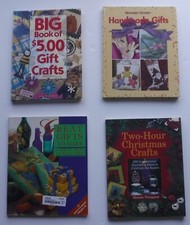 Craft Books for Making Gifts lot of 4 Big Book of 500 Gift Crafts  3 more