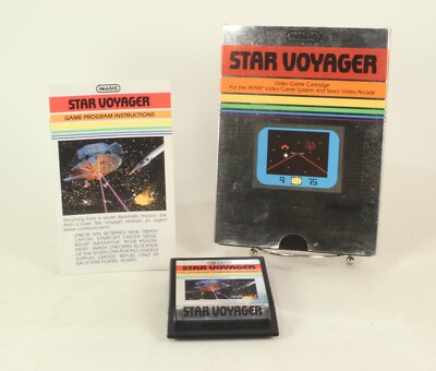 Jeu Atari 2600 Star Voyager Loose NON TESTE