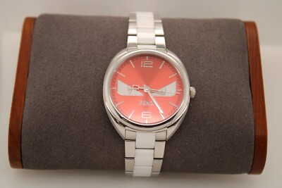 FENDI Bugs Monster 003-21000M Diamond Orange Dial Quartz  display picture 2
