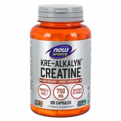 Kre Alkalyn Creatine  120 caps By Now Foods