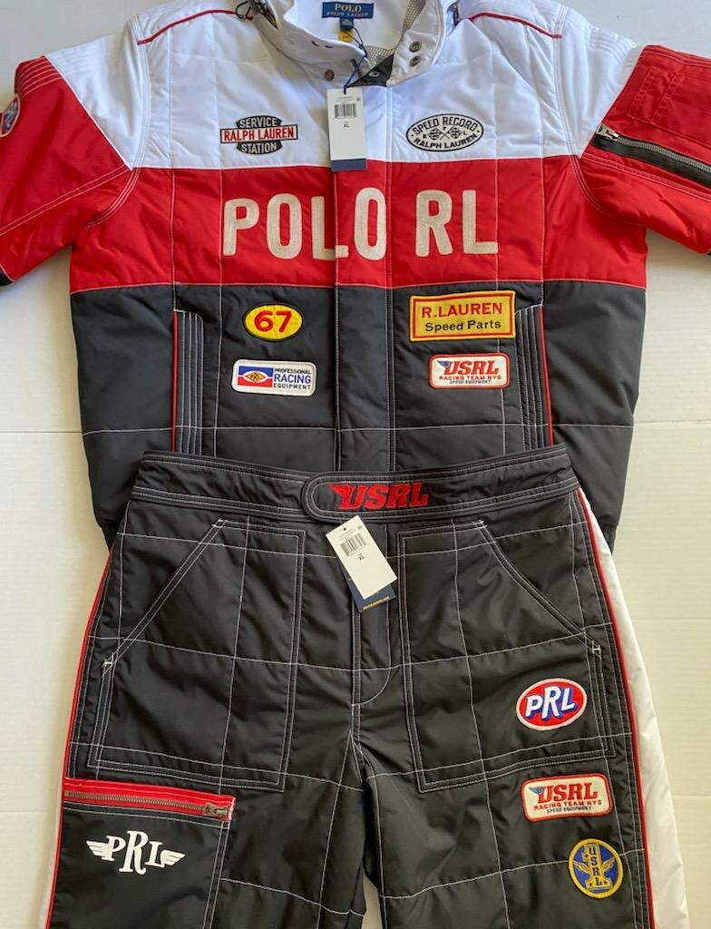 Polo Ralph Lauren Men's Oxford Racing Jacket &Pant Set