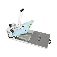 Heat Press 15x15 inch Industrial Quality Sublimation Heat Press, Slide Out He...