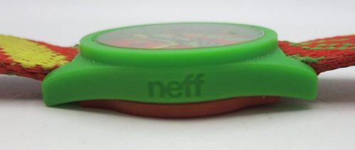 Neff Daily Rasta Quartz Watch - NF0209-RAST - New Battery - Picture 11 of 14