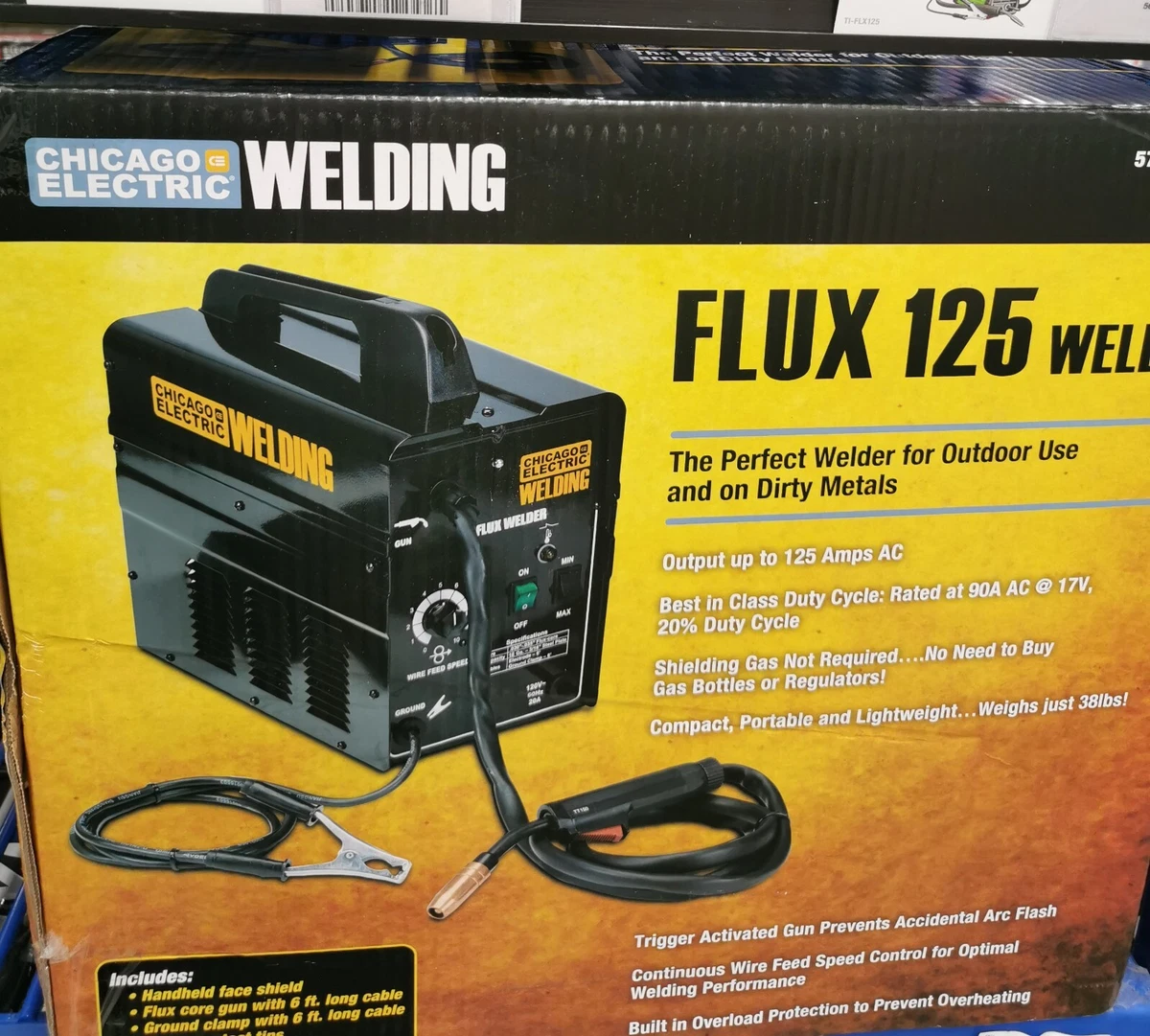 Flux clearance core welders