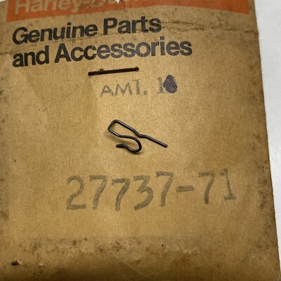 1 NOS Harley Davidson Fuel Valve Clip OEM 27737-71 Robison HD AMF Shovelhead