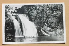 Old RPPC postcard TURNER FALLS, DAVIS, OKLAHOMA (a)