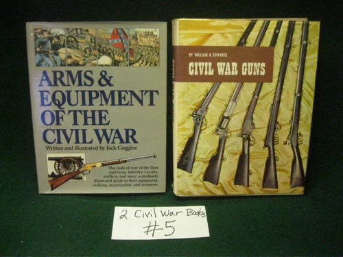 Lot of 2  Vintage Civil War Related Books #5 FREE SHIPPING
