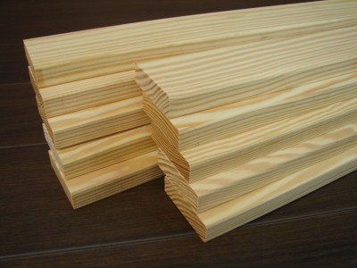 10 Holzbretter Southern Yellow Pine ca. 19 x 65 x 1400mm