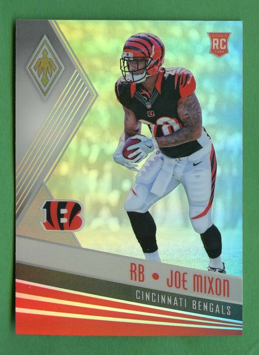 JOE MIXON 2017 PANINI PHOENIX FOOTBALL ROOKIE CARD CINCINNATI BENGALS