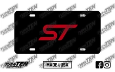 Ford ST Vanity License Plate Focus Fiesta Edge Explorer