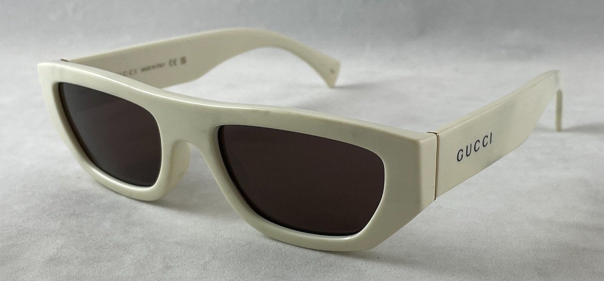 GUCCI GG1134S GG 1134S 003 Cream sunglasses 53-19-145 | eBay