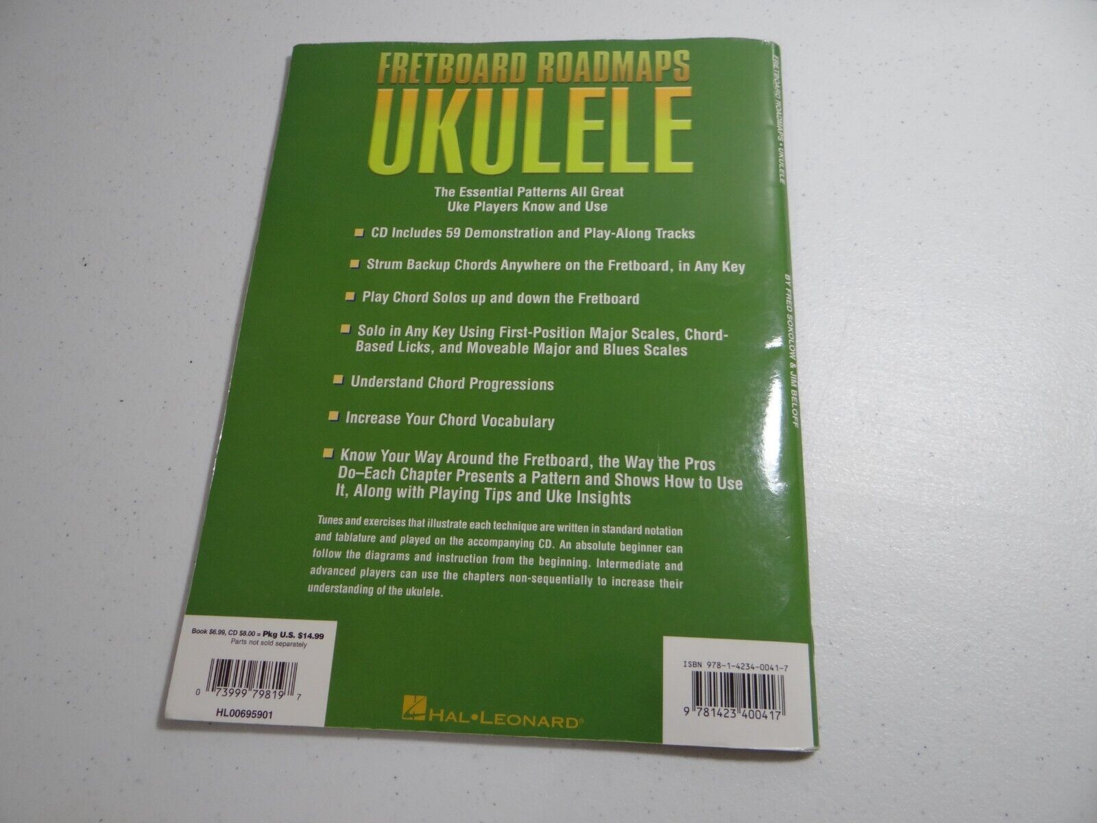 Fretboard Roadmaps Ukulele Bk/CD by Beloff, Jim