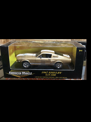 1967 Ford Shelby GT500 BRONZE 1:18 Ertl American Muscle 32555 | eBay