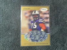1999 SAGE FOOTBALL. Auto Gold 91/200 John Tait  Rookie Auto RC