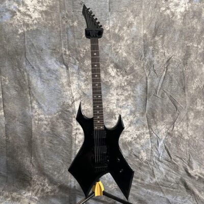 Custom Rich Warlock MK3 Electric Guitar Black Active Pickups