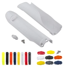 White Fork Guard Cover Front Shock Covers For KTM SX SXF Husqvarna TC FC TE FX
