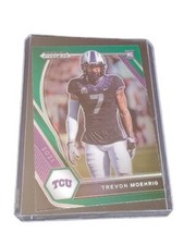 Trevon Moehrig RC TCU Horned Frogs Green Prizm Panini Prizm Draft Picks