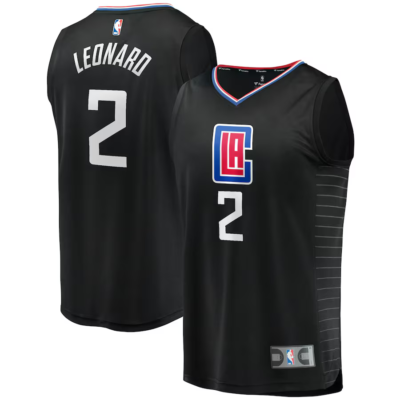 Nike Men's Kawhi Leonard #2 Dri-Fit LA Clippers Player Jersey