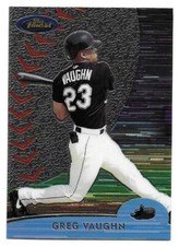 GREG VAUGHN 2000 TOPPS FINEST CARD NM-MT+ CONDITION