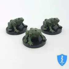 Giant Frog x3 - Kingmaker #07 Pathfinder Battles D&D Miniature