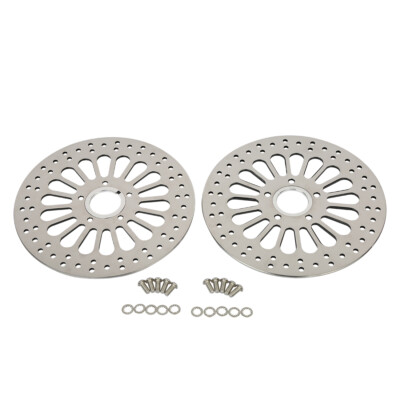 11.5'' Brake Rotors 1 Front & 1 Rear Rotor Super Spoke SS Disc For Harley Touring