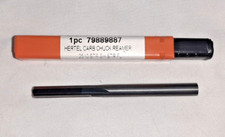 One HERTEL .2510" Solid CARBIDE Straight Flute Reamer Made in USA!