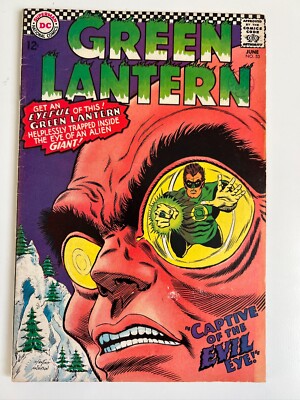 GREEN LANTERN No 53 - JUNE 1967 -Captive of the Evil Eye!