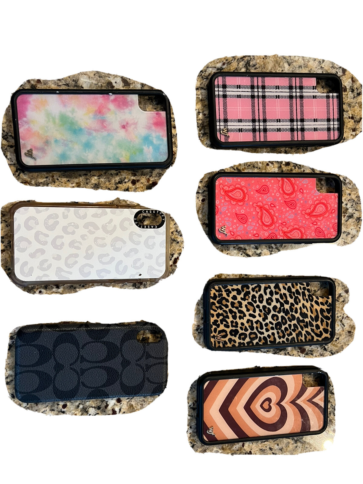 iPhone XR Case Pack with Wildflower, Coach & Casetify Brands-image