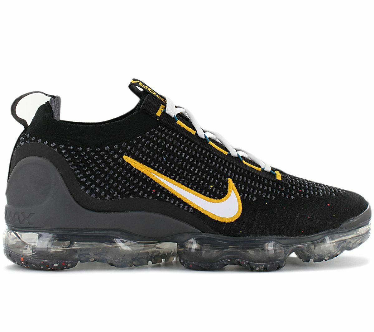 Nike Air VaporMax 2021 FK Black University Gold