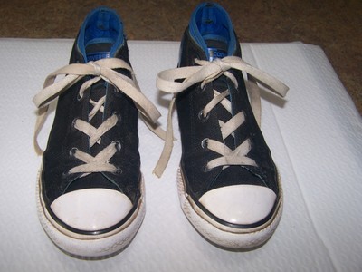 all black converse high tops junior