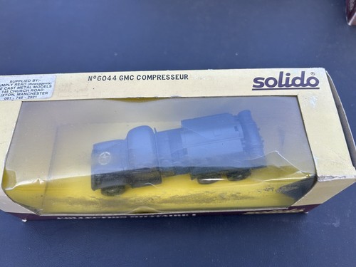 SOLIDO Collection Millitaire. Diecast Model 1:50 GMC Compresseur No.6044 - Picture 2 of 2