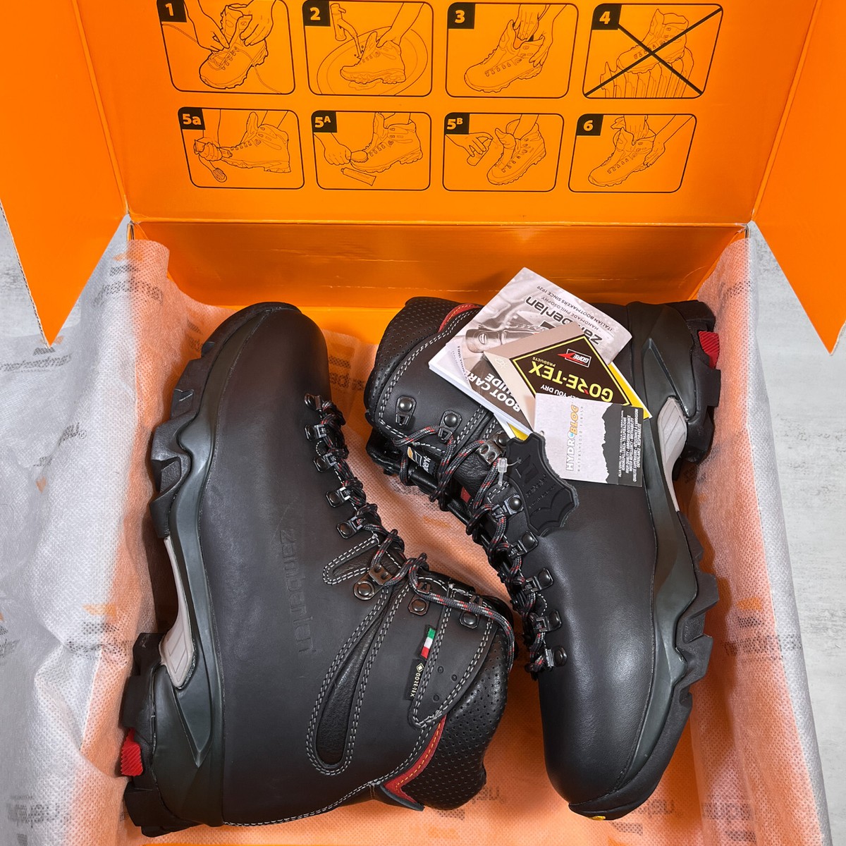 Zamberlan 996 Vioz GTX Waterproof Vibram Leather Hiking Boots