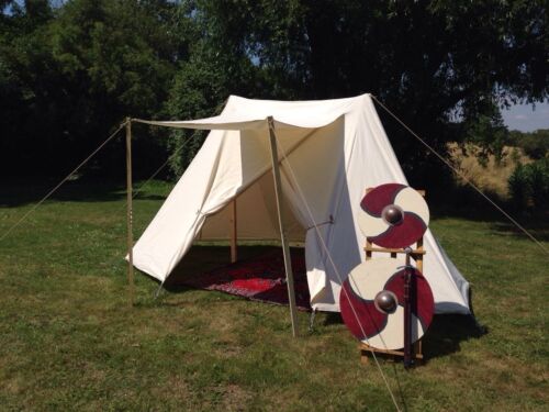 5 x 3 m tente en saxon médiéval larp chevalier viking normands tente - Photo 1/4