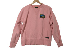 Sz M LL Bean X Todd Snyder Sweatshirt Unisex PALE PINK Crewneck Terry Raglan