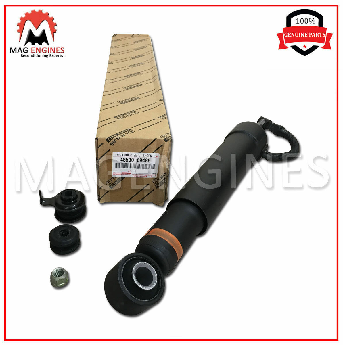 Lexus Toyota OEM 03-09 Gx470 Rear Suspension Shock Absorber