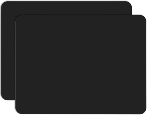 Gartful 2 Pack Silicone Crafting Mats, 15.7" 2pcs - 15.7 x 11.8 inches, Black