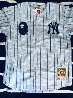 bape new york yankees jersey