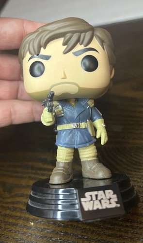 Funko Pop! 139 - Star Wars Rogue One Captain Cassian Andor Bobble Head Loose OOB - Picture 7 of 7