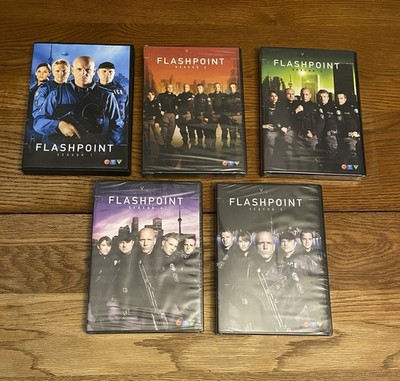 Flashpoint The Complete Series Seasons 1-5 DVD Set OOP SEALED NEW Please Read ..