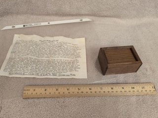 Viking Haenchen DELUXE RATTLE BOX Vintage Magic Trick