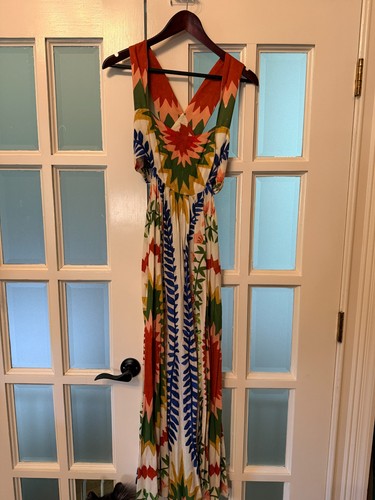 Anthropologie Incerti Long Maxi Dress Size Medium