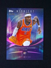 2025-26 Topps Midnight Shai Gilgeous-Alexander #56 Twilight /99