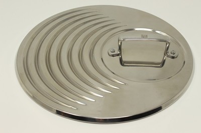 ZWILLING J. A. Henckels 13'' Universal Lid Stainless Steel Fits 6'' to 12'' pan