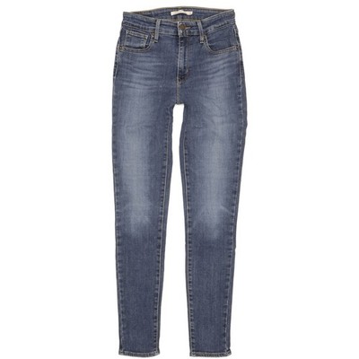 Levi's 721 Damen Jeans blau Skinny Slim Stretch W26 L30 (107795)