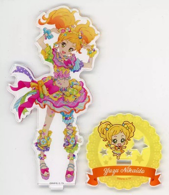 Anime Aikatsu Stars! Yuzu Nikaido Acrylständer - Limitiert Exklusiv, 13 cm