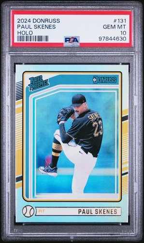 2024 Panini Donruss #131 Paul Skenes Holo PSA 10